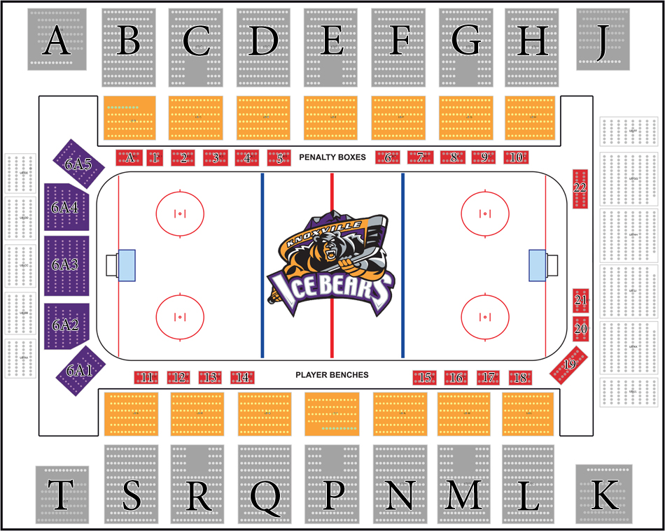 Seating Chart Tickets Bears Knoxville Ice.